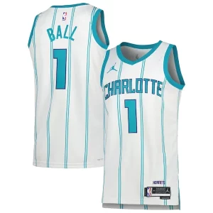 LaMelo Ball Charlotte Hornets Jordan Brand Unisex Swingman Jersey Association Edition White/Teal