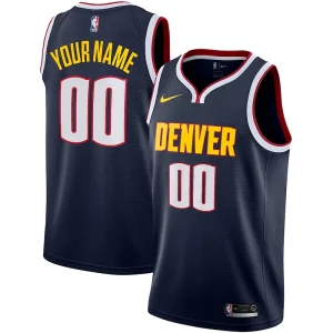 Denver Nuggets Nike 2022/23 Swingman Custom Jersey Icon Edition Navy