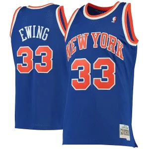 Patrick Ewing New York Knicks 1991/92 Hardwood Classics Swingman Jersey Blue