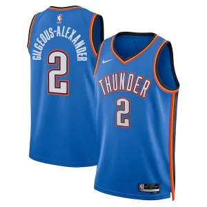 Shai Gilgeous-Alexander Oklahoma City Thunder Nike Unisex Swingman Replica Jersey Icon Edition Blue