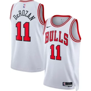 DeMar DeRozan Chicago Bulls Nike Unisex 2022/23 Swingman Player Jersey White Association Edition