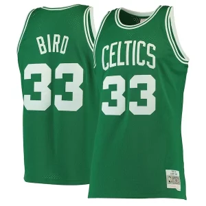 Larry Bird Boston Celtics Hardwood Classics Swingman Jersey Kelly Green/White
