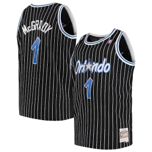 Tracy McGrady Orlando Magic 2003/04 Big & Tall Hardwood Classics Swingman Jersey Black/Blue
