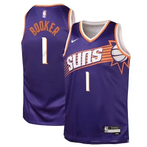 Devin Booker Phoenix Suns Nike Youth Swingman Jersey Icon Edition Purple