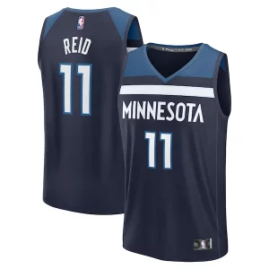 Naz Reid Minnesota Timberwolves Fast Break Replica Player Jersey Icon Edition Navy