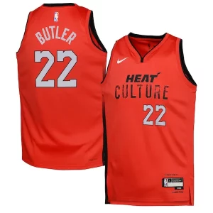 Jimmy Butler Miami Heat Nike Youth 2024/25 Swingman Player Jersey City Edition Red