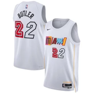 Jimmy Butler Miami Heat Nike Unisex 2022/23 Swingman Jersey City Edition White