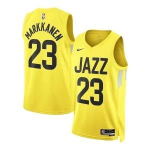 Lauri Markkanen Utah Jazz Nike Unisex Swingman Jersey Icon Edition Gold