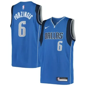 Kristaps Porzingis Dallas Mavericks Nike Youth Swingman Jersey Icon Edition Blue