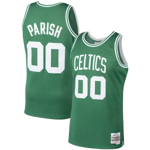 Robert Parish Boston Celtics 1985/86 Hardwood Classics Swingman Jersey Kelly Green