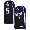 De'Aaron Fox Sacramento Kings Nike Youth Swingman Jersey Icon Edition Purple