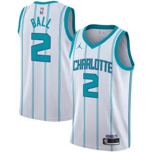 LaMelo Ball Charlotte Hornets Jordan Brand 2020/21 Swingman Player Jersey Association Edition White