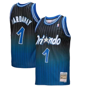 Penny Hardaway Orlando Magic 1994/95 Hardwood Classics Fadeaway Swingman Player Jersey Royal/Black