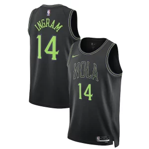 Brandon Ingram New Orleans Pelicans Nike Unisex 2023/24 Swingman Jersey Black City Edition