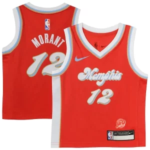 Ja Morant Memphis Grizzlies Nike Toddler 2024/25 Swingman Player Jersey City Edition Red