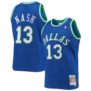 Steve Nash Dallas Mavericks 1998/99 Hardwood Classics Swingman Jersey Blue