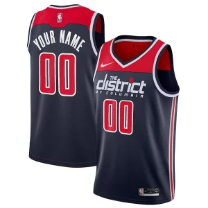Washington Wizards Nike 2019/20 Custom Swingman Jersey Navy Statement Edition