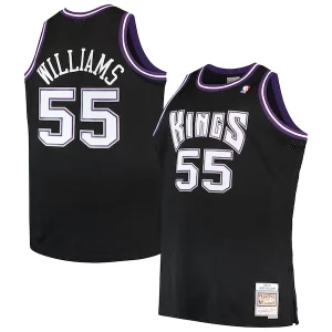 Jason Williams Sacramento Kings Big & Tall 2000/01 Hardwood Classics Swingman Jersey Black
