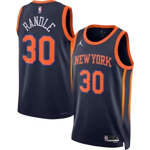 Julius Randle New York Knicks Jordan Brand Unisex Swingman Jersey Statement Edition Navy
