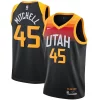 Donovan Mitchell Utah Jazz Nike 2021/22 Swingman Player Jersey Black City Edition