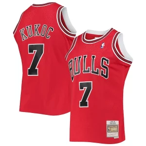 Toni Kukoc Chicago Bulls 1997/98 Hardwood Classics Swingman Jersey Red