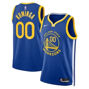 Jonathan Kuminga Golden State Warriors Nike Unisex 2022/23 Swingman Badge Player Jersey Icon Edition Royal