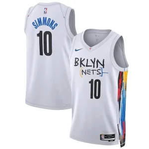 Ben Simmons Brooklyn Nets Nike Unisex 2022/23 Swingman Jersey City Edition White