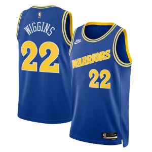 Andrew Wiggins Golden State Warriors Nike Swingman Jersey Classic Edition Blue