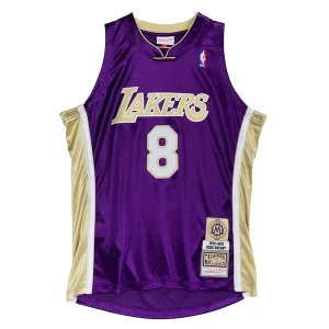 Kobe Bryant Los Angeles Lakers Hall of Fame Class of 2020 #8 Authentic Jersey Purple/Gold