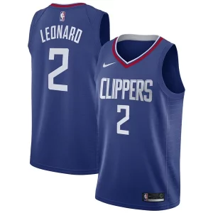 Kawhi Leonard LA Clippers Nike 2019/20 Swingman Jersey Blue Icon Edition
