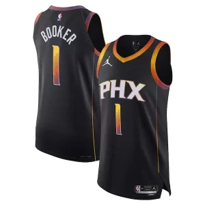 Devin Booker Phoenix Suns Jordan Brand Authentic Player Jersey Statement Edition Black