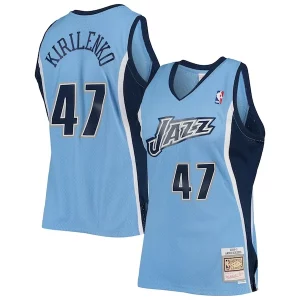 Andrei Kirilenko Utah Jazz 2009/10 Hardwood Classics Swingman Jersey Powder Blue
