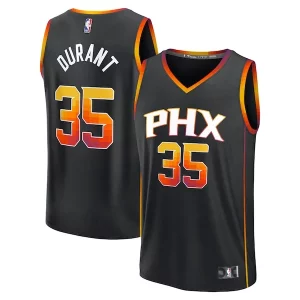 Kevin Durant Phoenix Suns Fast Break Replica Player Jersey Statement Edition Black