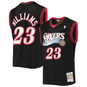 Lou Williams Philadelphia 76ers 2005/06 Hardwood Classics Swingman Jersey Black