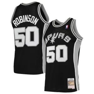 David Robinson San Antonio Spurs 1991/92 Hardwood Classics Swingman Jersey Black