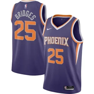 Mikal Bridges Phoenix Suns Nike 2020/21 Swingman Player Jersey Icon Edition Purple