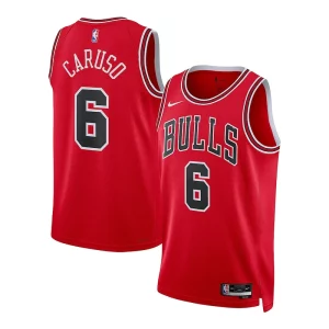 Alex Caruso Chicago Bulls Nike Unisex Swingman Jersey Association Edition Red