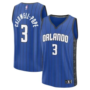 Kentavious Caldwell-Pope Orlando Magic Fast Break Replica Player Jersey Statement Edition Blue