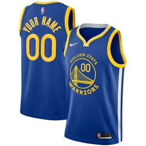Golden State Warriors Nike Unisex 2019/20 Custom Swingman Jersey Royal Icon Edition