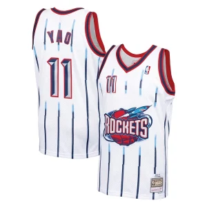 Yao Ming Houston Rockets 2002-03 Hardwood Classics Swingman Jersey White