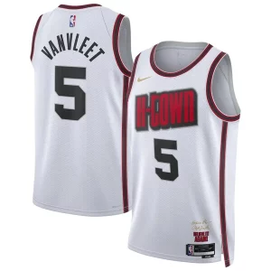 Fred VanVleet Houston Rockets Nike Unisex 2024/25 Swingman Player Jersey City Edition White