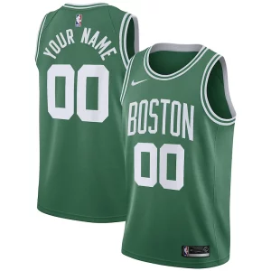 Boston Celtics Nike 2020/21 Swingman Custom Jersey Icon Edition Kelly Green