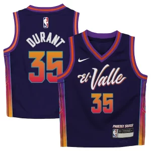 Kevin Durant Phoenix Suns Nike Toddler 2023/24 Swingman Replica Jersey City Edition Purple