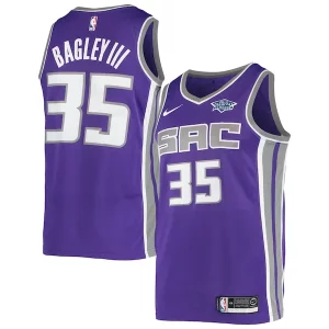 Marvin Bagley III Sacramento Kings Nike Swingman Team Player Jersey Icon Edition Purple