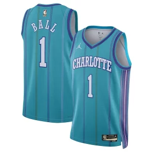 LaMelo Ball Charlotte Hornets Jordan Brand Unisex 2023/24 Swingman Replica Jersey Classic Edition Teal