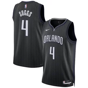 Jalen Suggs Orlando Magic Nike Unisex 2022/23 Swingman Jersey City Edition Black
