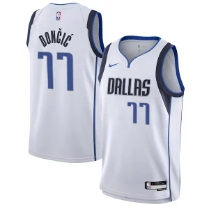Luka Dončić Dallas Mavericks Nike Youth Swingman Jersey Association Edition White