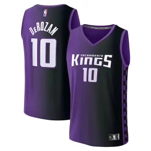 DeMar DeRozan Sacramento Kings Fast Break Replica Jersey Statement Edition Purple