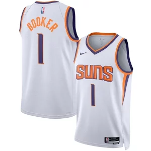 Devin Booker Phoenix Suns Nike Unisex Swingman Jersey Association Edition White/Purple
