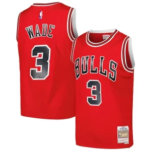 Dwyane Wade Chicago Bulls 2016/17 Hardwood Classics Swingman Jersey Red
